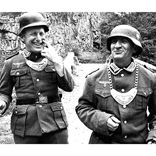 Fabulous Poster Affiche Bourvil Louis De Funes Tournage La Grande Vadrouille Complices(36x42cmB)