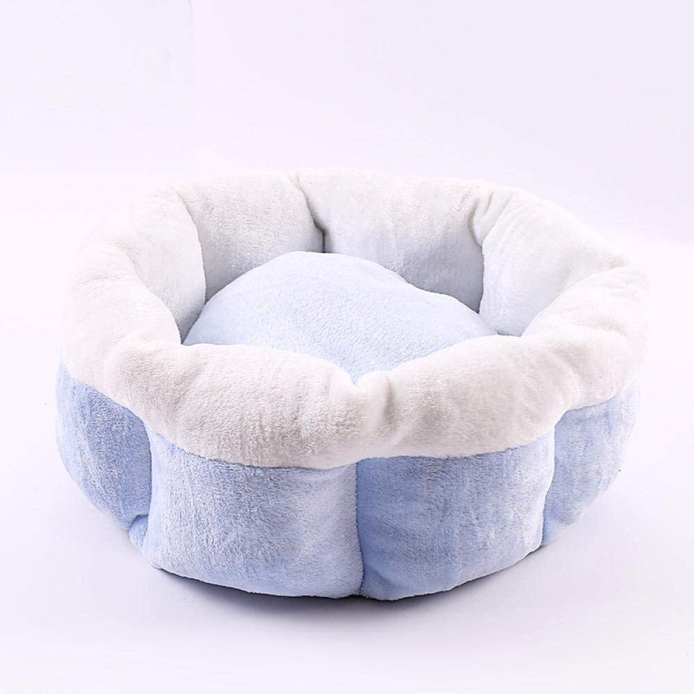 Jsmhh Beds Beds, Bedding Furniture Warm And Breathable Hexagonal-Blue_45*45 * 20 WULE01 (Color : Blue, Size : 45 * 45 * 20cm)
