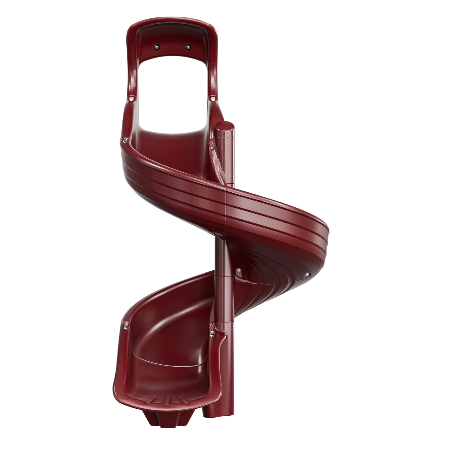 Beuta Playground Slide for Kids - Big Spiral Outdoor Slide Attachment for Treehouse or Deck - Plastic Playset Slide for Playground or Backyard with