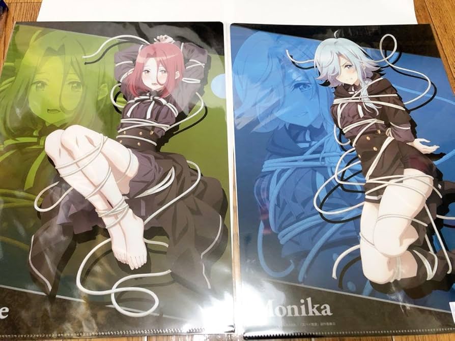 Amazon.co.jp: A4クリアファイル スパイ教室 グレーテ モニカ