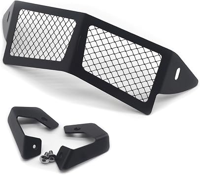 Motorcycle Oil Cooler Protection Grille Front Fairing Vent Radiator Guard Fit For BMW K1600GT K1600GTL K1600 GTL Radiator Guard Water(Black)