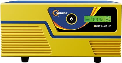 EASTMAN ENERGY Omega 1500VA/12V Sine Wave Home UPS Inverter for Home, Office & Shops 36 Months Warranty 10 Years Warranty On Transformer