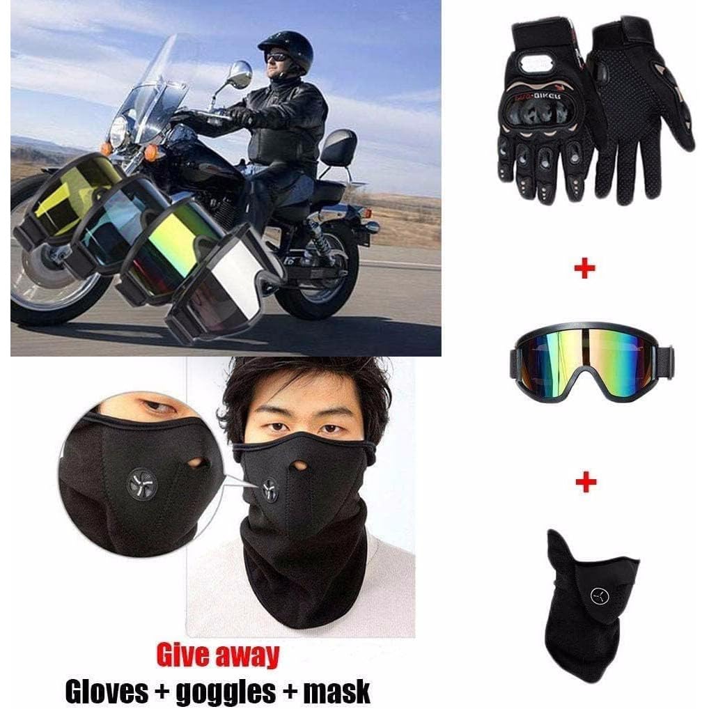 Motorhelm, crosshelm voor dames en heren, full face MTB-helm, DOT/ECE