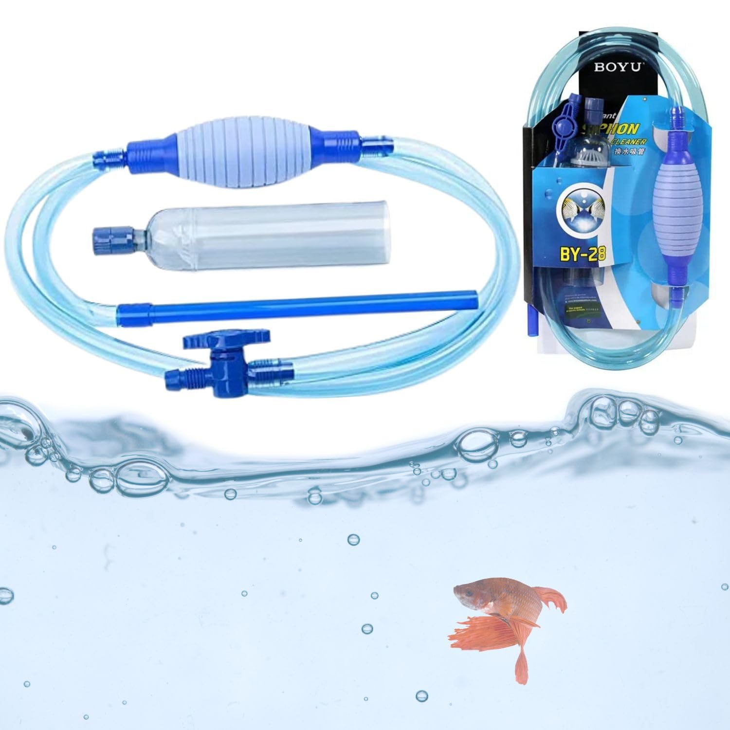VAYINATO® BY-28 Aquarium Gravel Cleaner,Fish Tank Water Changer Siphon Vacuum Gravel Cleaner with Adjustable Flow Control Tape, Aquarium Water Filter for Water Changing, Sand Washing by Petzlifeworld (B0CJXQK97L) Amazon Price History, Amazon Price Tracker