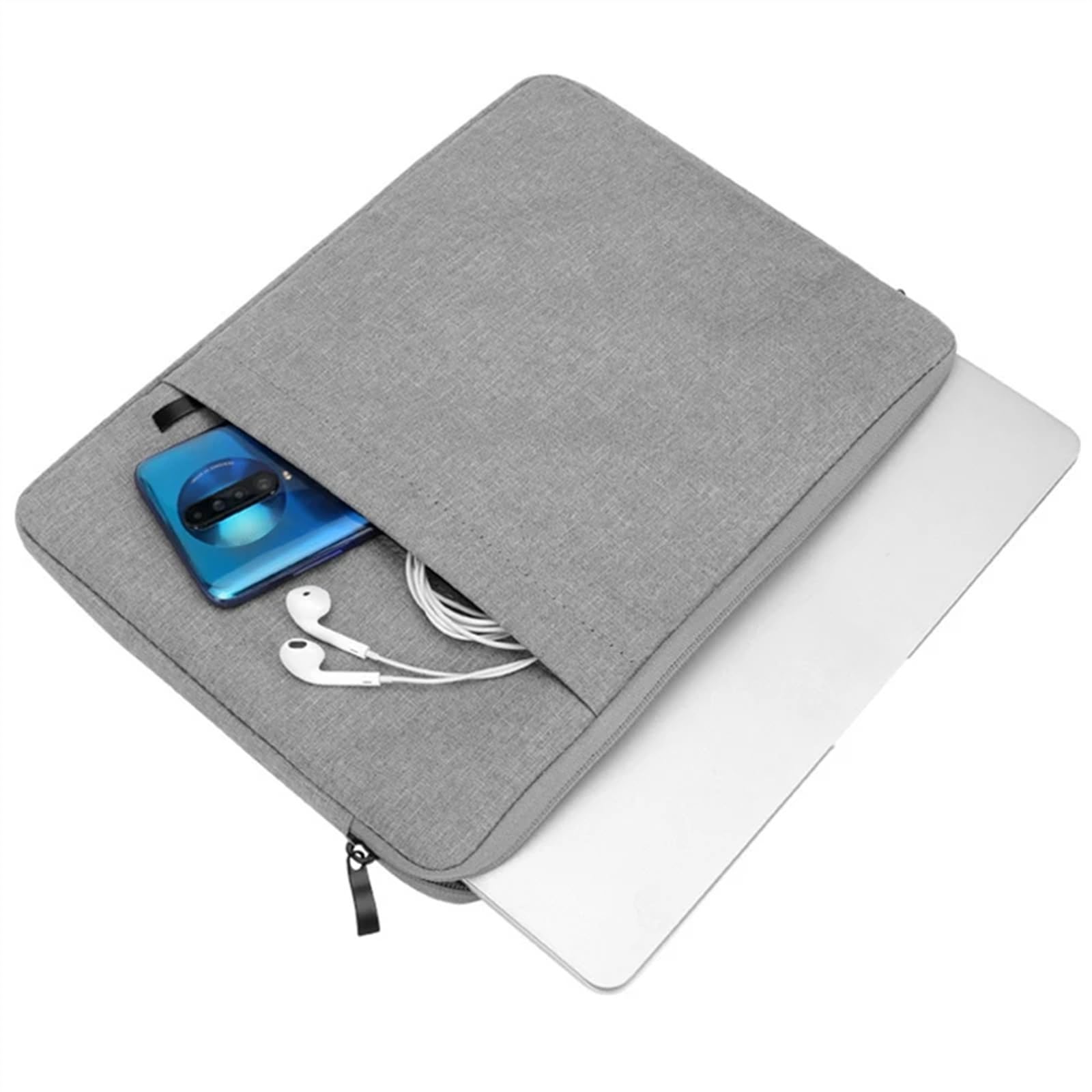 Borsa impermeabile per computer portatile e tablet da 15,6 pollici, custodia protettiva per PC da 15,6 pollici, tasca interna per laptop, pratica conservazione