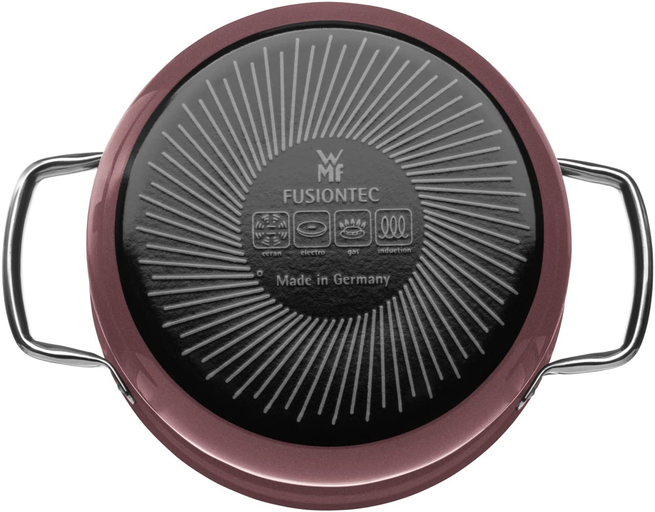 Amazon｜WMF (ヴェーエムエフ) 両手鍋 浅型 24cm IH ガス火対応 無水