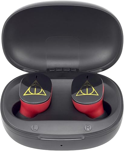 Miniatura 8 de eKids Marvel Deadpool - Auriculares inalámbricos con micrófono, auriculares Bluetooth con estuche de carga para auriculares
