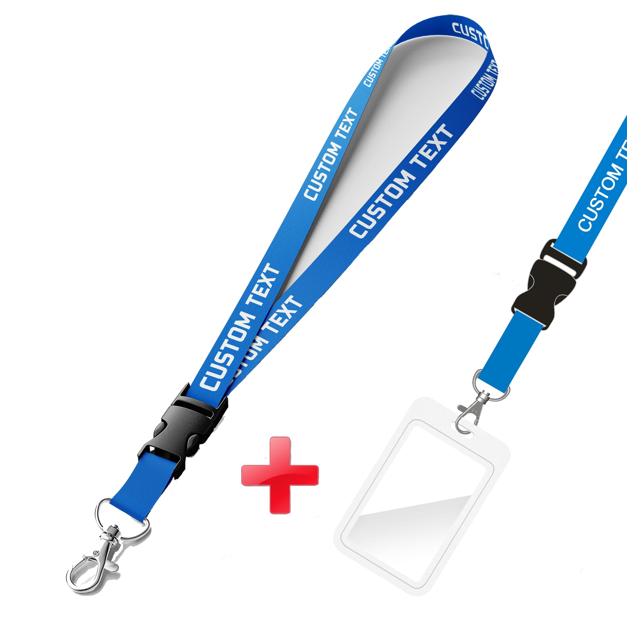 Amazon.com: Custom Lanyard Logo/Photo/Text Customized Choose Your