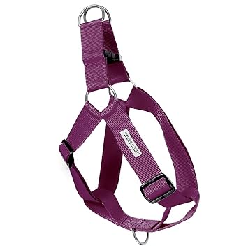 That Dog In Tuxedo Easy Walk Step-in Dog Harness - Wine (Size L)