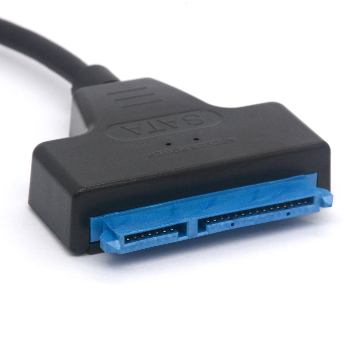 Cavo adattatore da USB C a SATA, da tipo C a SATA III, cavo per hard disk SATA 3 HDD e SSD, 7+15 pin da 2,5" con Thunderbolt 3