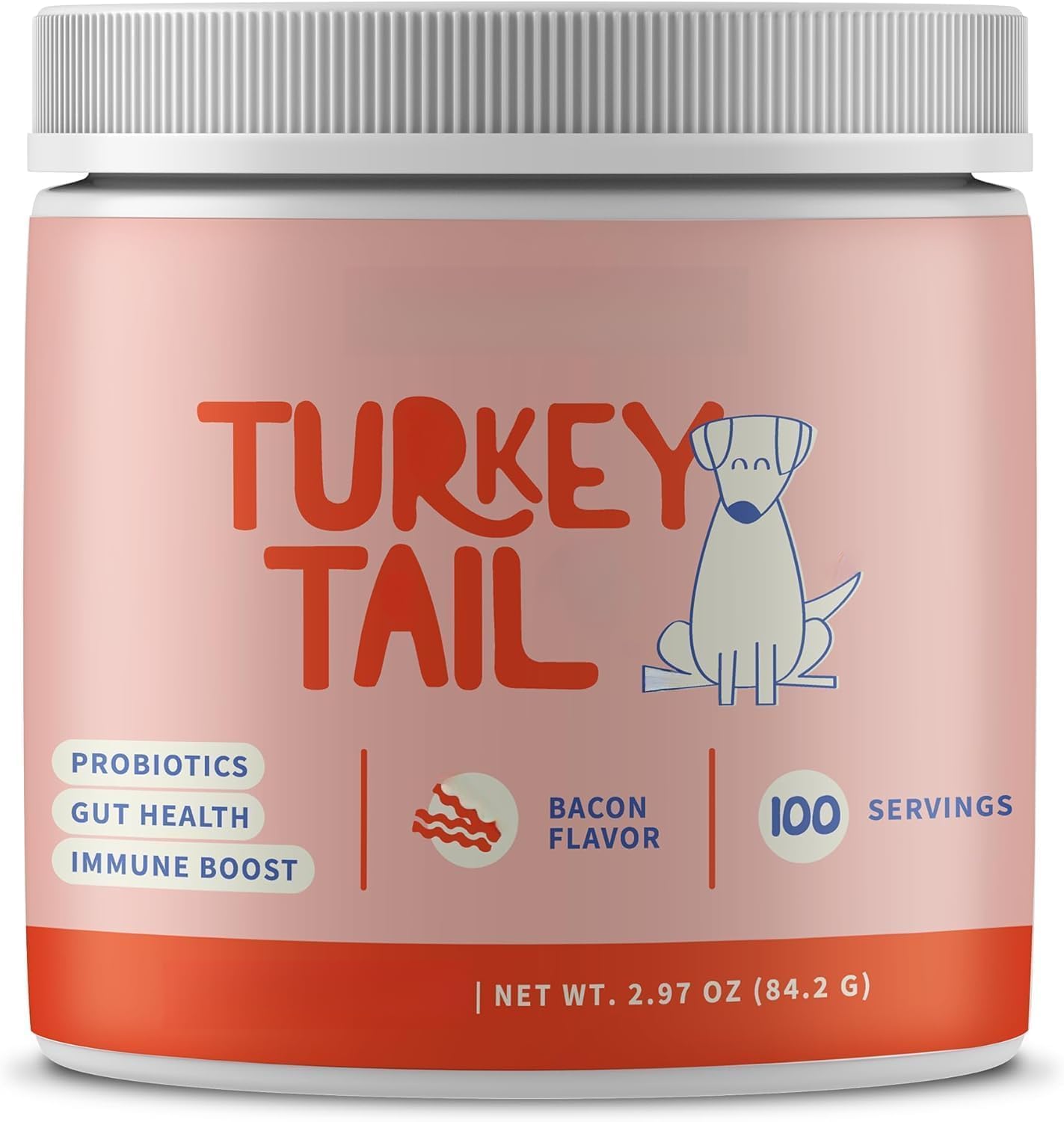 Turkey Tail Mushroom, cleans the urinary tract environment and makes your dog full of vitality,1pcs
