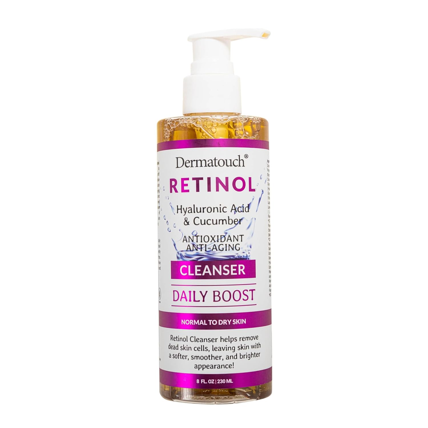 DERMATOUCH Retinol Face Cleanser for Hydrating Skin