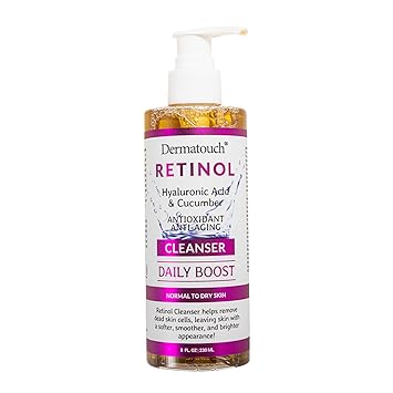 Dermatouch Retinol Face Cleanser, 8 fl. oz.