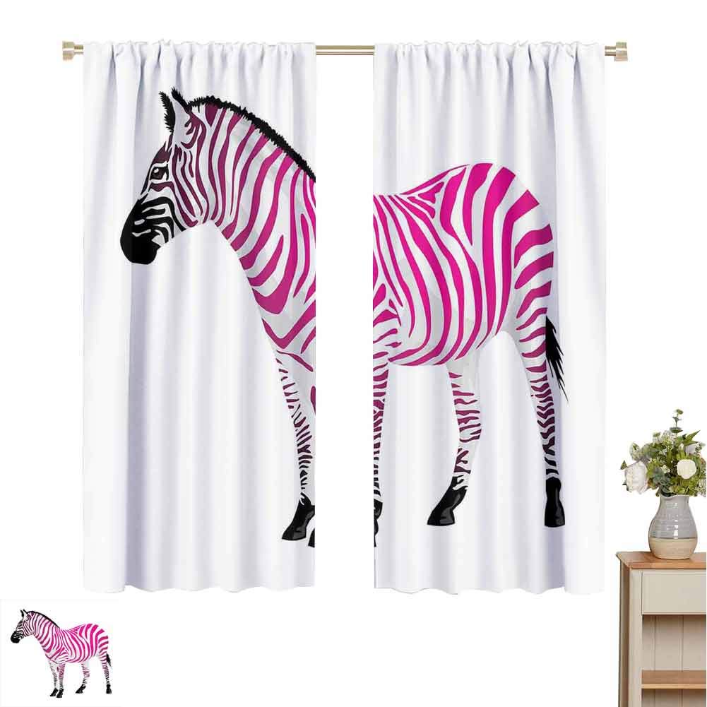 Zebra Print Beaded Curtains Curtains & Drapes 2023