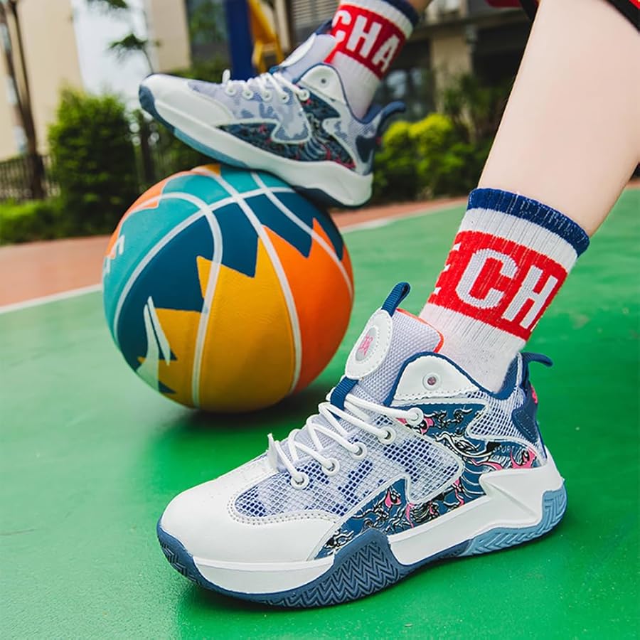 Amazon | [BROHN] スニーカー バスケットシューズ バッシュ