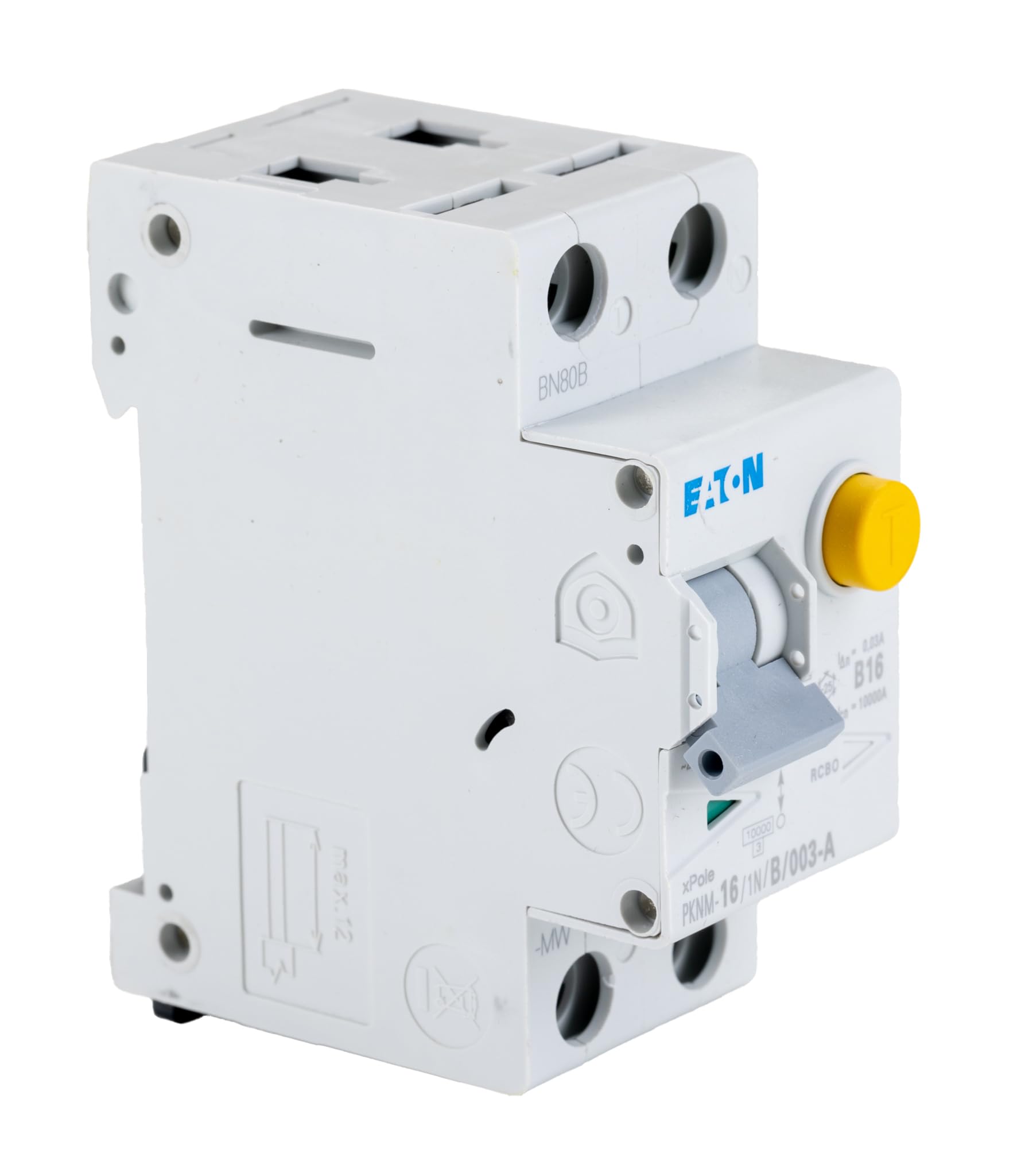 Eaton PKNM Fehlerstrom-Schutzeinrichtung, 2-polig, 16A, 30 mA Typ B PKNM CE