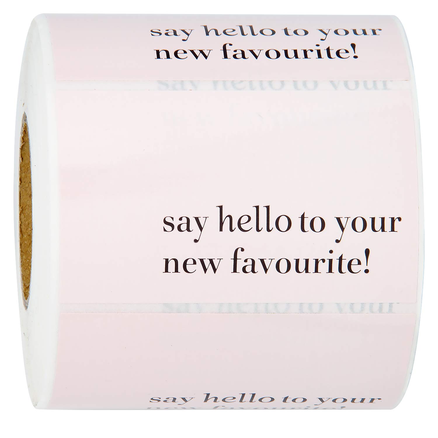 WRAPAHOLIC 2 x 3.2 Inch 350 Total Labels - Say Hello to Your New Favorite Stickers - Pink Business & Thank You Stickers for Party Decorations and Craft