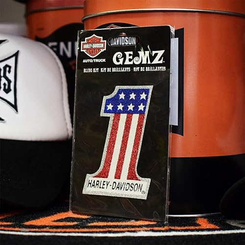 Miniatura 3 de Chroma 43001 - Kit de calcomanías de color rojo/blanco/azul (Harley-Davidson)