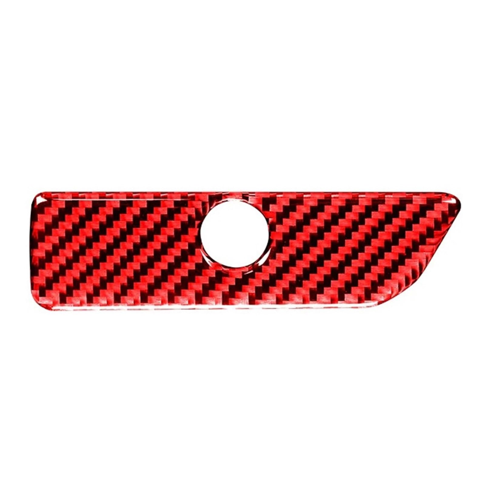 THXZINGLWG Carbon Fiber Compatible for Explorer 2013-2019 Car Accessories Interior Car Storage Box Handle Switch Decoration Cover Sticker Decal(Rhd B)