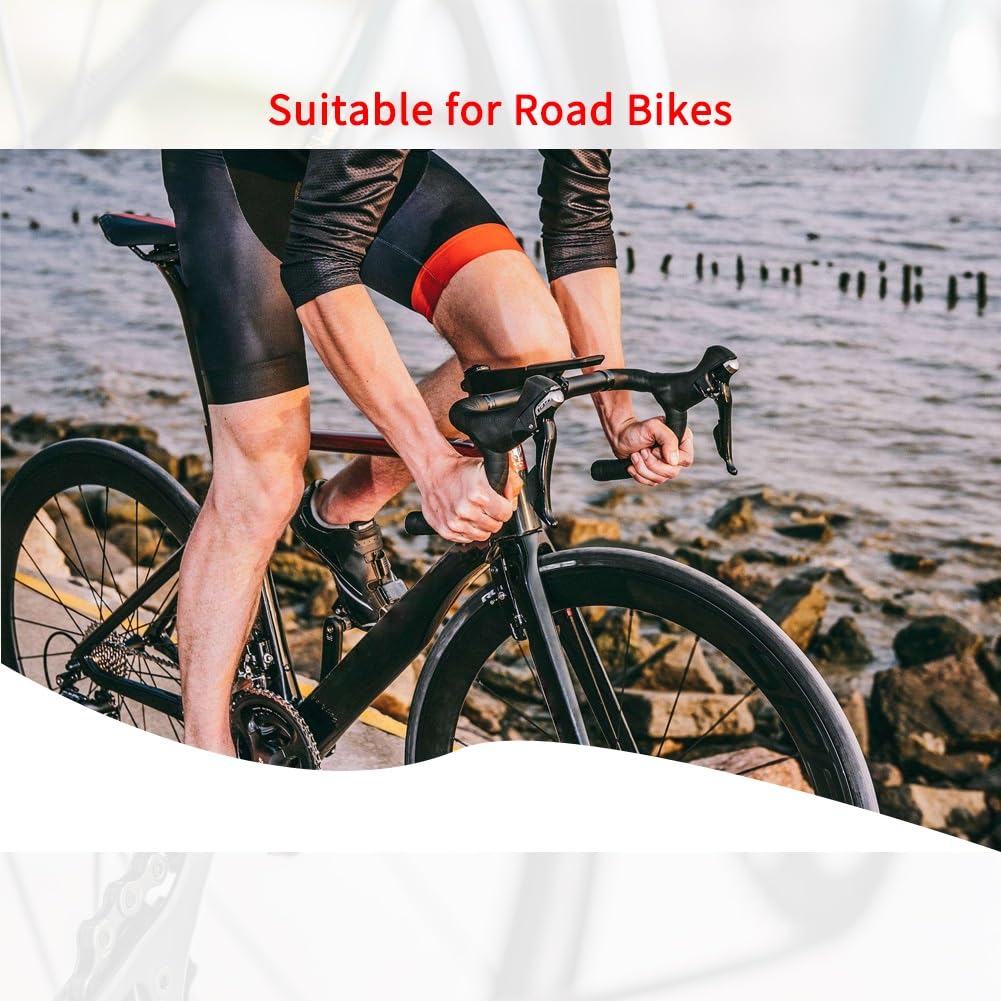 Guarnitura per bici da strada 170/172,5 mm, cava, integrata, 110 50/34T 52/36T, doppia velocità, corona rotonda, bracci pedivella compatibili con 10-12 velocità, lega di alluminio ultraleggera, nera.