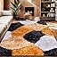 Rugs Inn Pona Rug Extra Large Soft Shaggy Area Carpet, Dense Thick