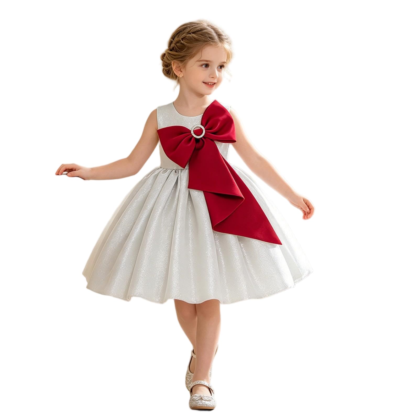 Vestidos para Nia Vestido de Princesa Festivo Tut Infantil Fiesta Cumpleaos Boda Veranovestidos niaTranspirable y cmodo