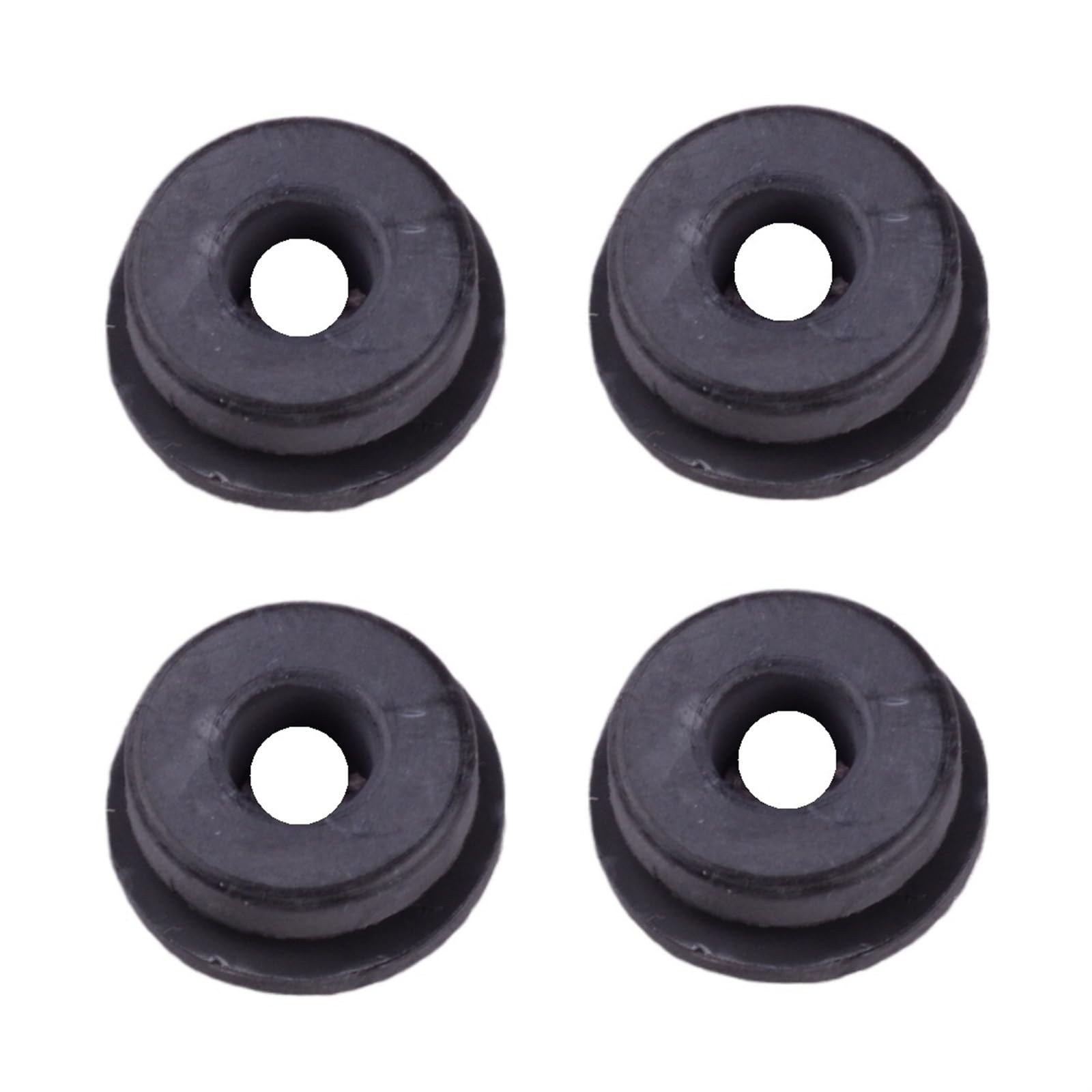 KSJFEQS [Replacement] 4Pcs Black Rubber Grommet Mount Battery Box Side Cover Fit for Yamaha DT100 DT125 IT125 XT250 XT350 XT600 YZ125 YZ60 90480-12053