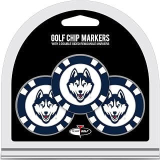 Team Golf NCAA Poker Chip Size with Pop Out Smaller Double-Sided Enamel Markers