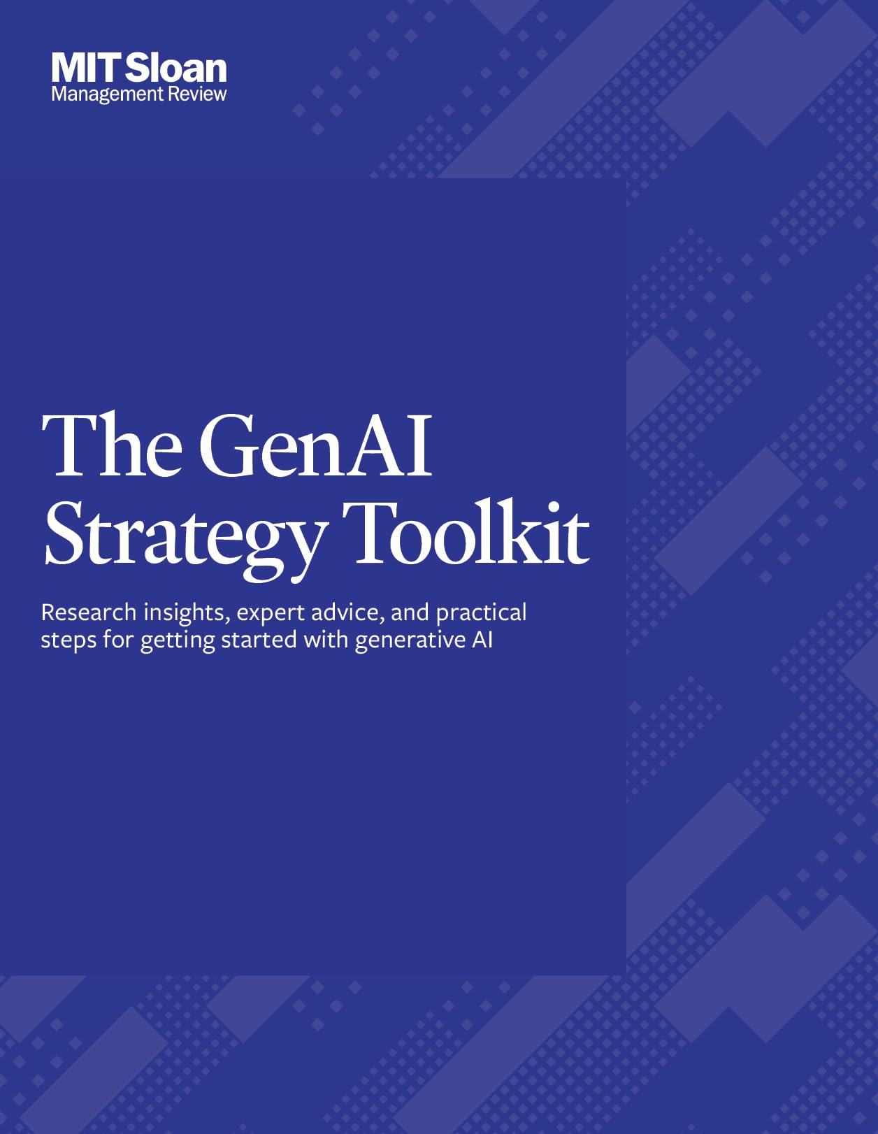 MIT Sloan Management Review GenAI Strategy Toolkit