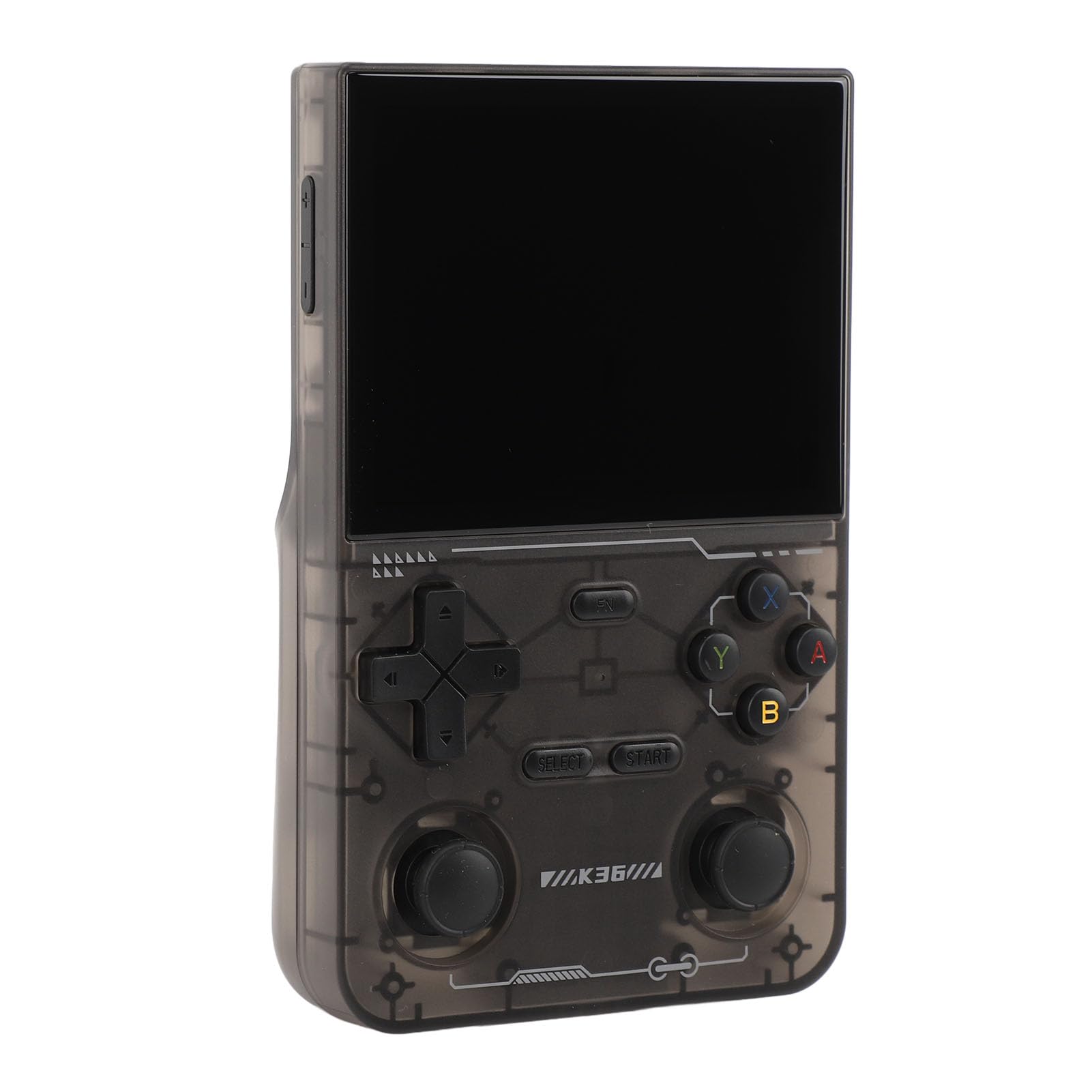 Retro Konsola do Gier, Przenośna Konsola do Gier z Tylnym Klawiszem RL do Codziennej Rozrywki (BLACK)