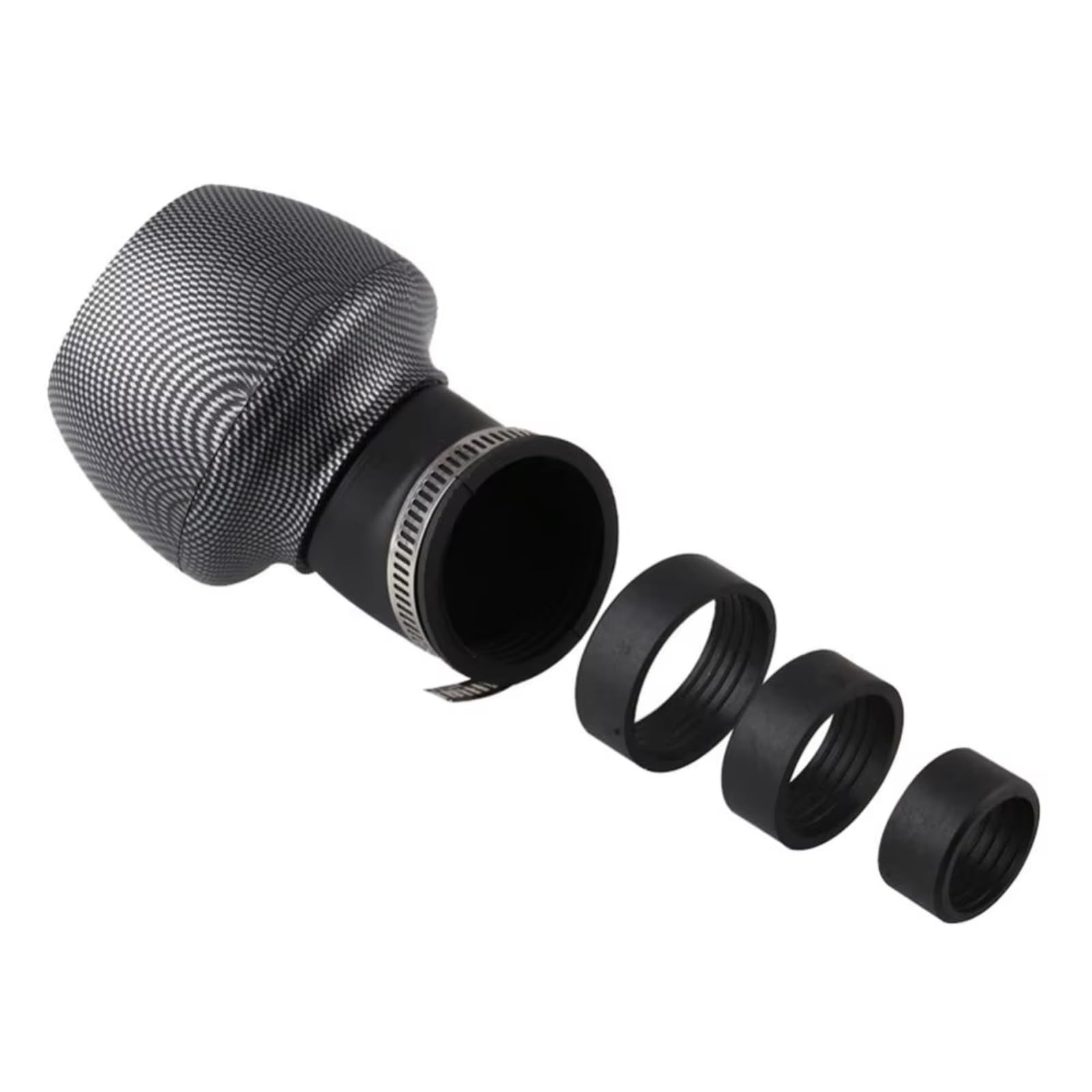 Se Adapta Todos Los Filtros Aire Universales Motocicletas 28/35/42/48 Mm Ciclomotores,Scooters,Motos Vehículos Todo Terreno 50/200 Cc Aire Motocicleta Limpiador(28-48mm Universal)