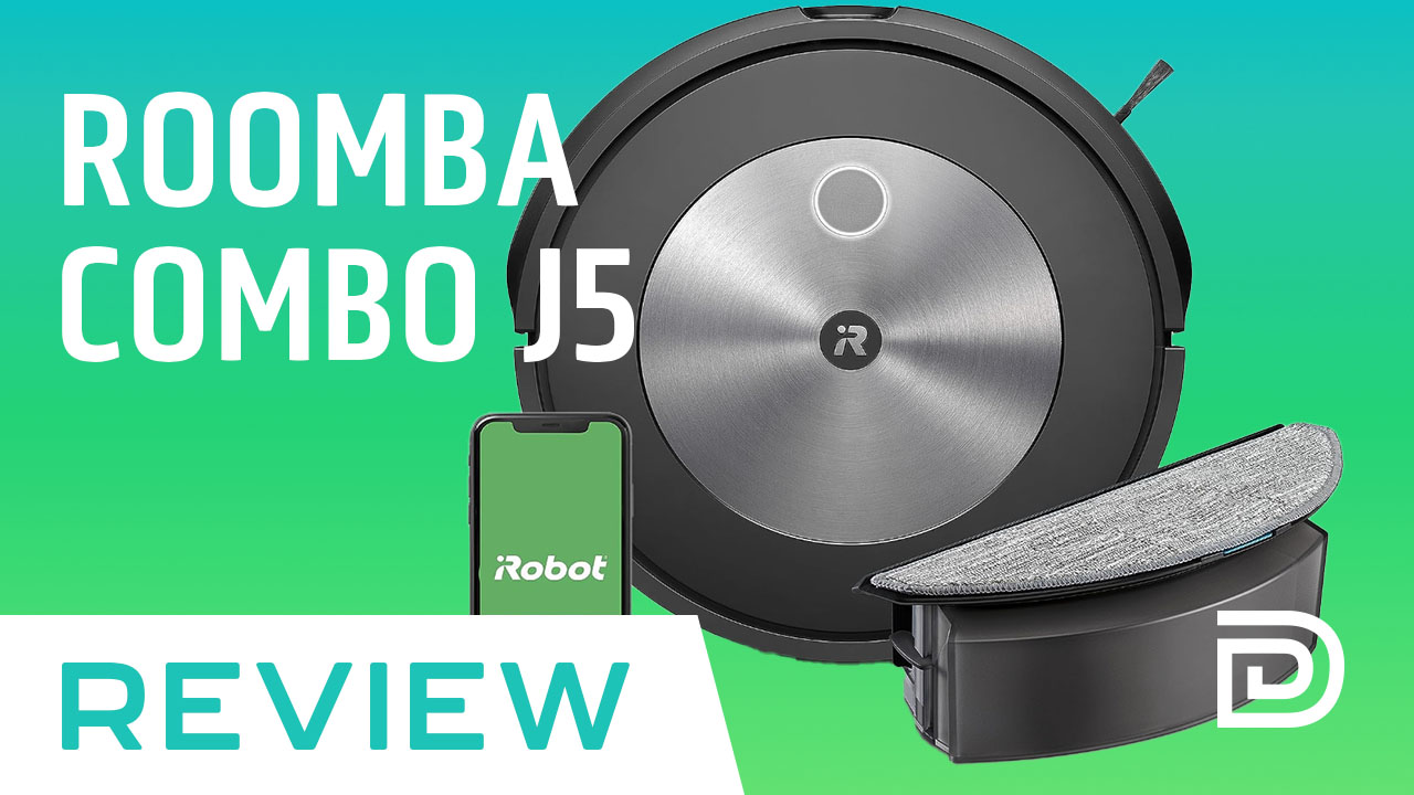 Watch iRobot Roomba Combo j5 Robot Vacuum Mop Review Digital David