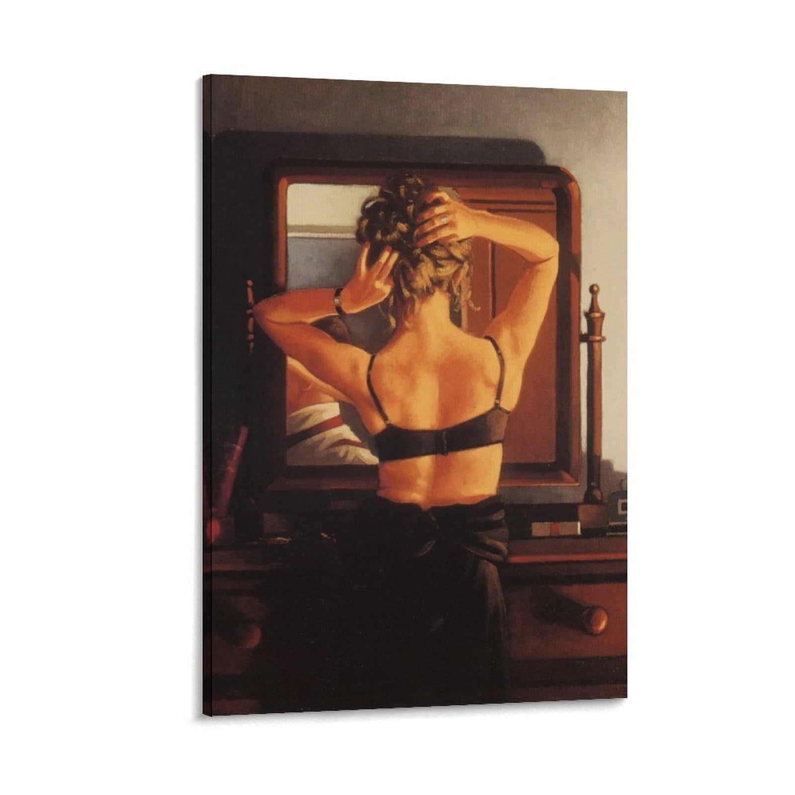 Room Stranger by jack_vettriano Wall Art Prints Poster Picture Print Canvas Poster Wall Paint Art Posters Decor Modern Home Artworks 12x18inch(30x45cm)