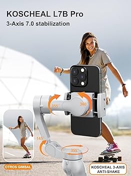 L7C 3 Axis Foldable Gimbal スマホジンバル L7C 3 Axis