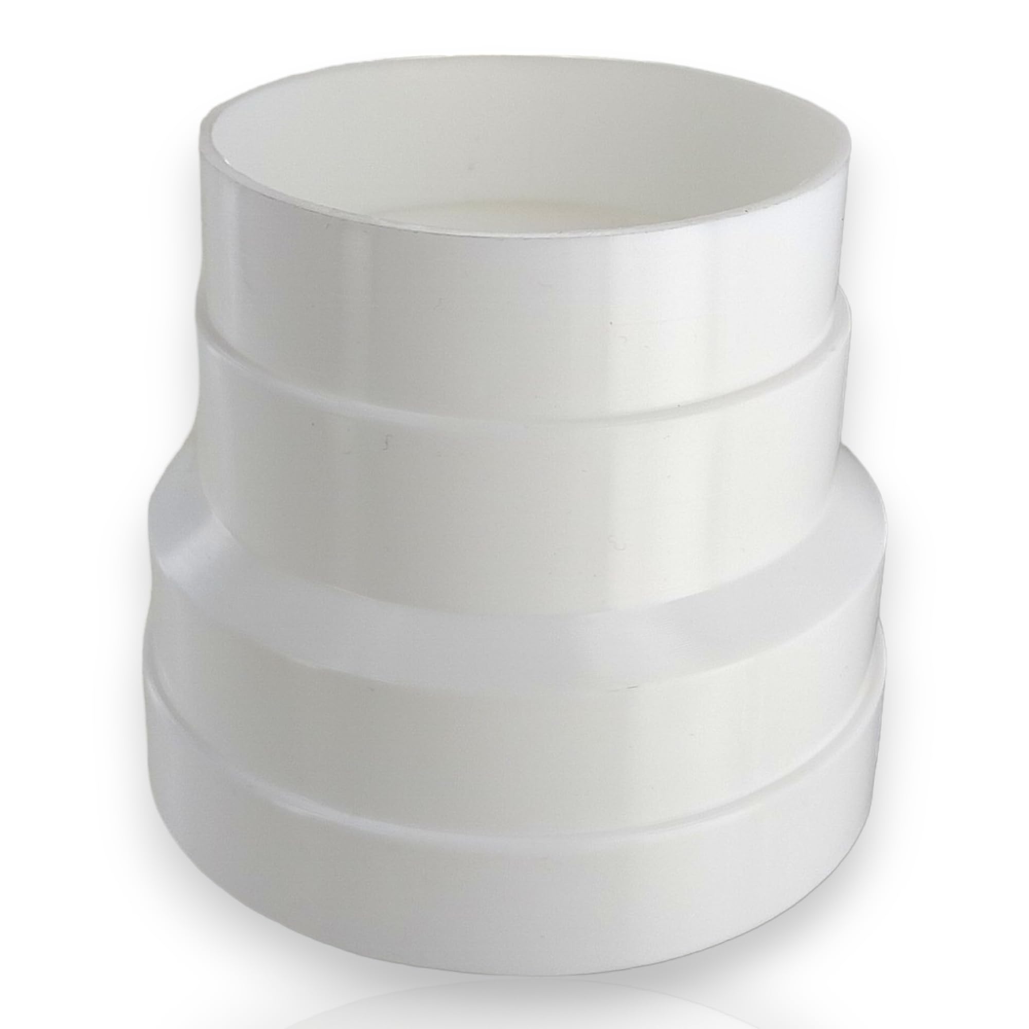 DL-pro Reducer Adaptor Diameter 100/80 mm for Exhaust Hose Pipe in Ventilation Systems Ventilation Technology Exhaust Dryer - Image 2