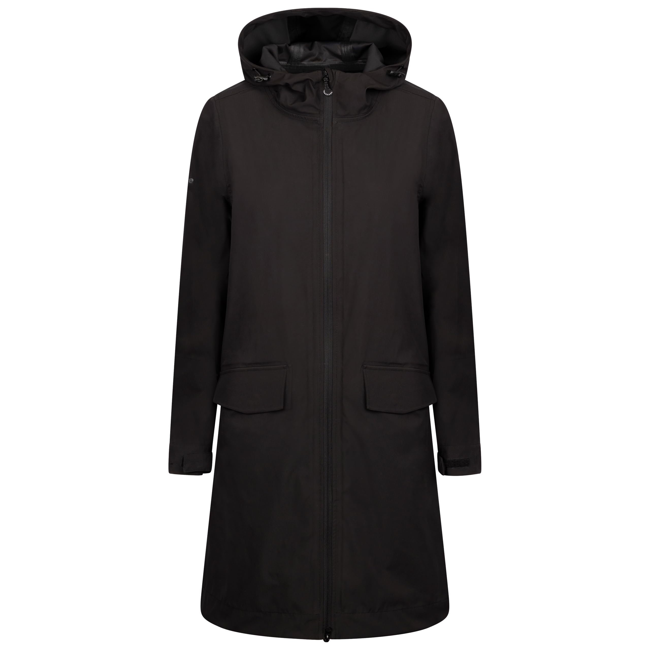Trespass Women's Softshell Waterproof Jacket Sponsor Black Size 18