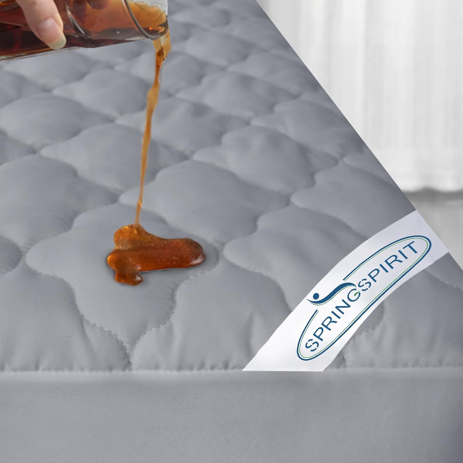 Waterproof Full Mattress Pad Cover, Cooling Full Mattress