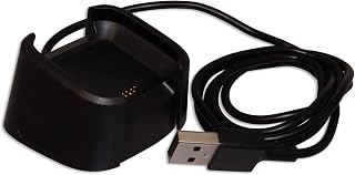 mtb more energy - Cable de Carga USB Compatible con Fitbit Versa (FB505) / Versa Lite (FB415) (sustituye al Cable Original FB160RCC)