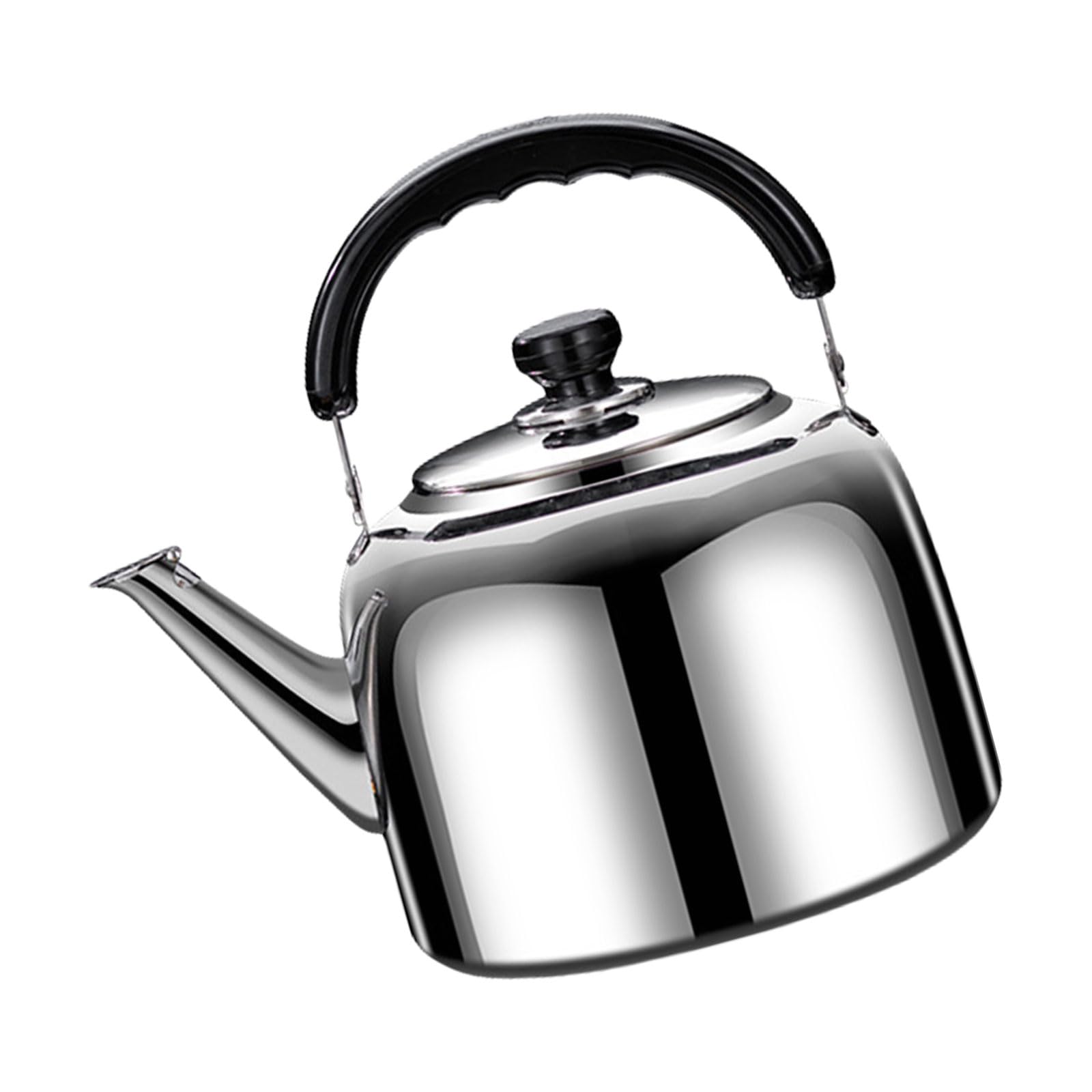 Buxuaaaa Multipurpose Stovetop Water Kettle Whistling Teapot for Induction and Electric Stove Stainless Steel Water Boiler Stainless Steel Teas Kettle