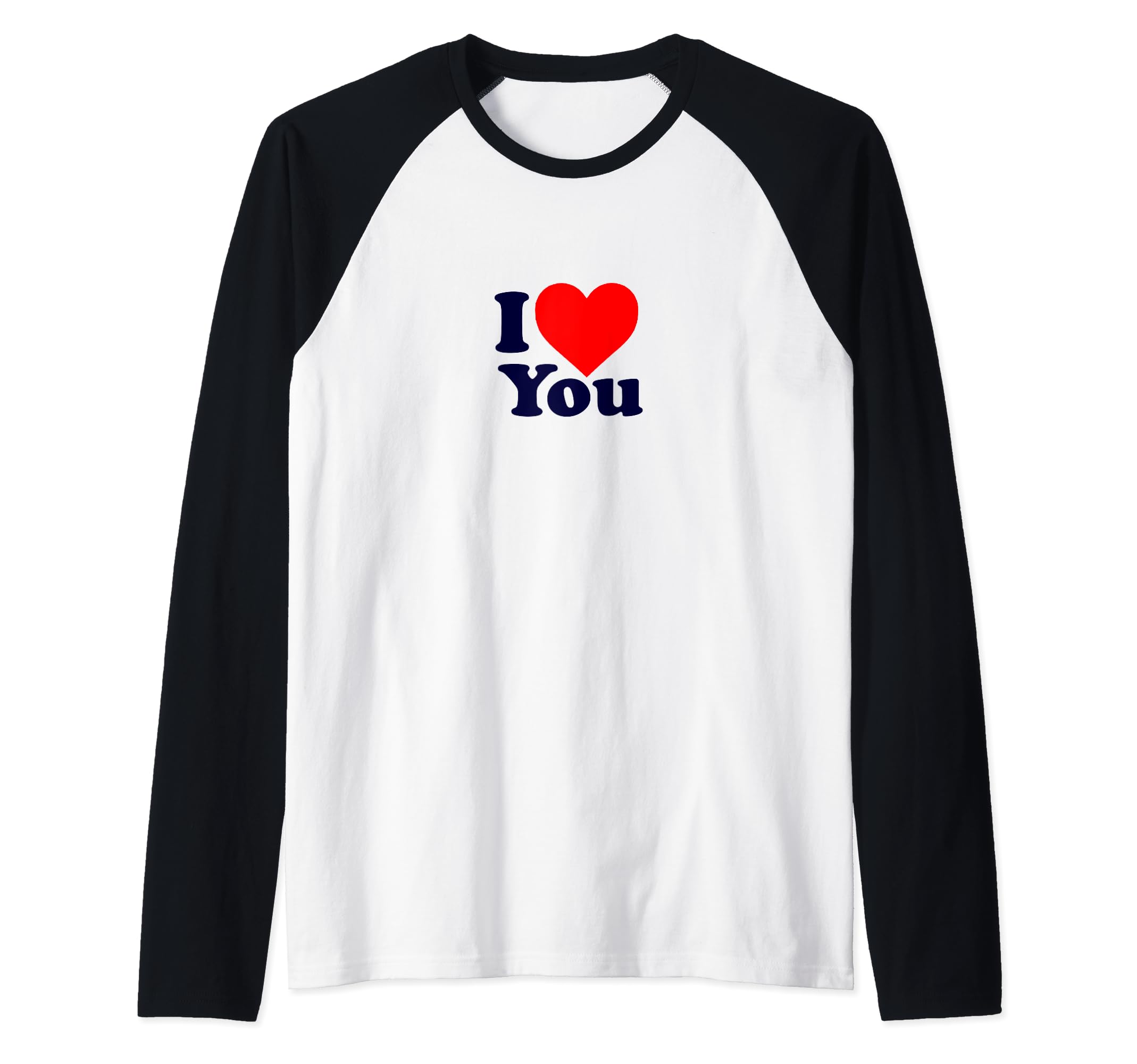 I-Heart-You Raglan Baseball Tee