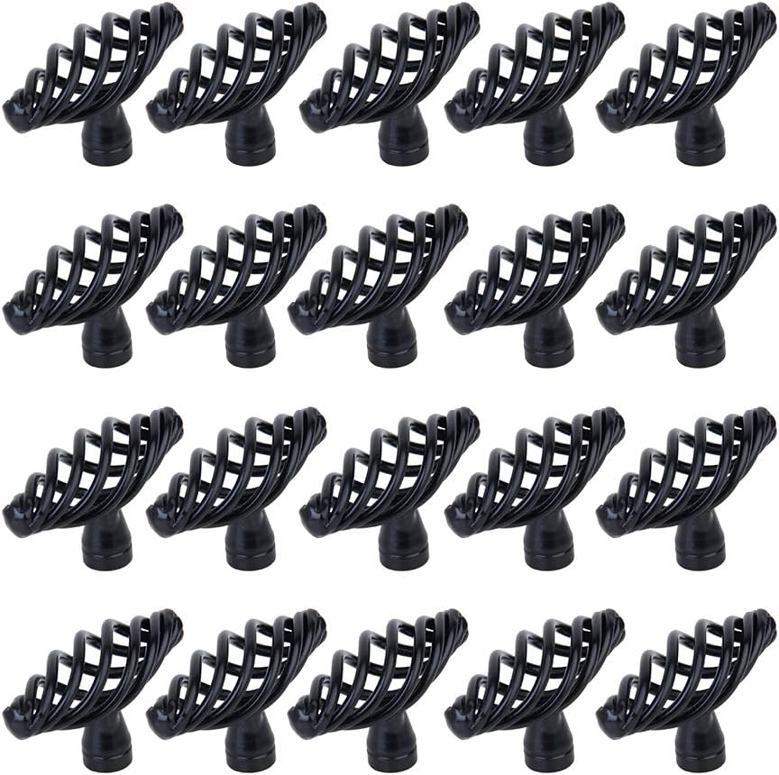 Fenteer 20Pcs Kitchen Handles Dresser Cupboard Door Handles
