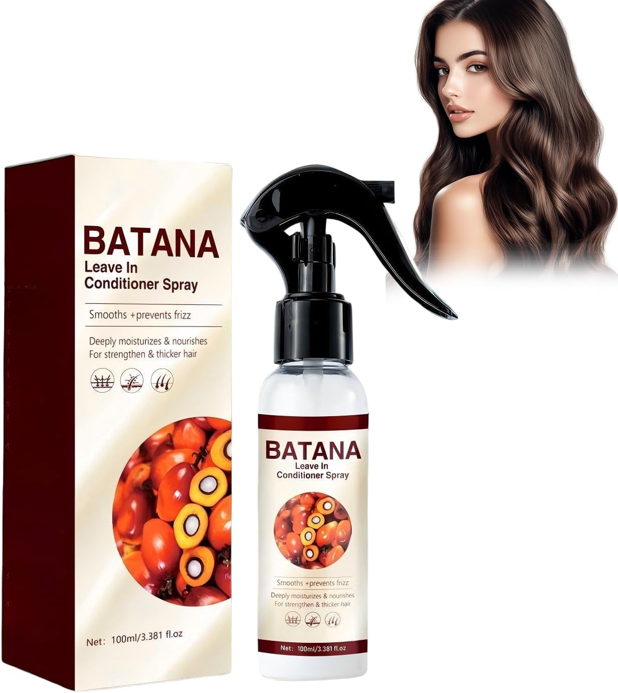 15 Batana Spray do włosów, 100 ml Batana Oil Balm Spray