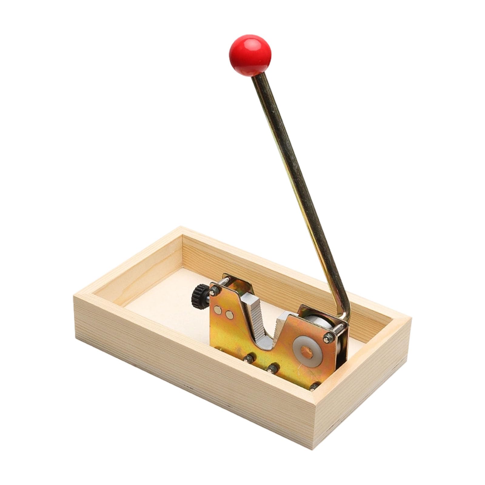 Xjdzineq Multifunctional Nut Sheller Tool for Almonds Hazelnuts Pistachios Nonslip Grips Kitchen Gadget with Wood Metal Construction Wooden Metal Nut Crackers Opener Tool