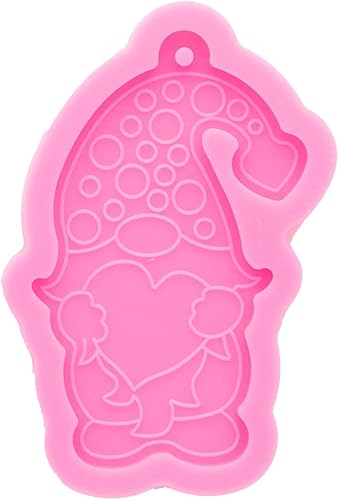 Miniatura 5 de Super brillante hombre de dibujos animados llavero molde silicona resina moldes encantador hombre colgante resina molde resina epoxi artesanía