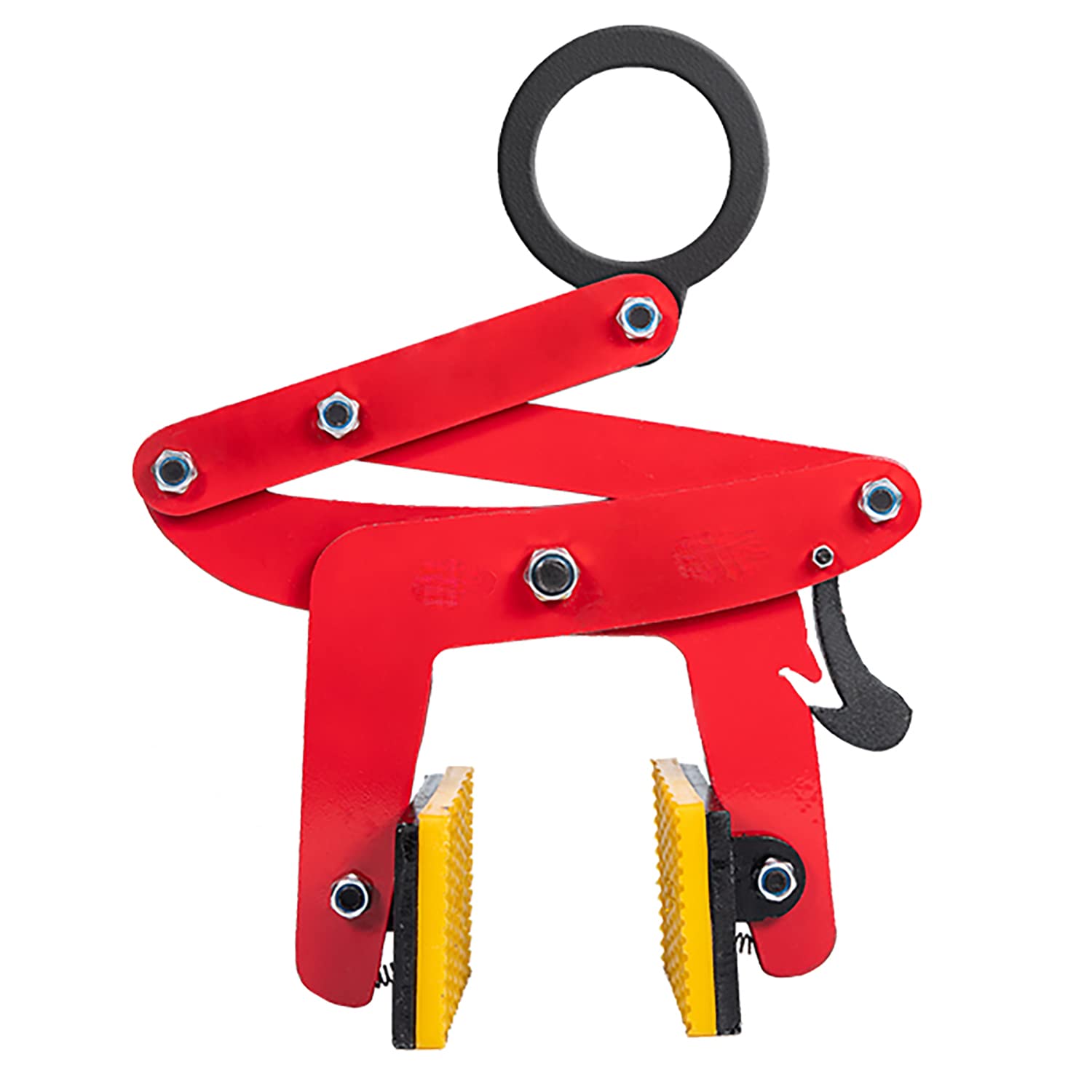 QUSYZD Rectangular Groove Fixture, Slate Spreader, Lifting Clamps for Stone Transportation, Factory Hoisting and Road Construction,Red,320kg,Red-390kg