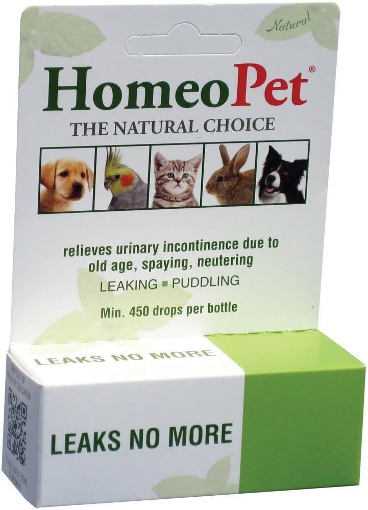 HomeoPet Leaks No More (15mL) Amazon.ca Health & Personal Care