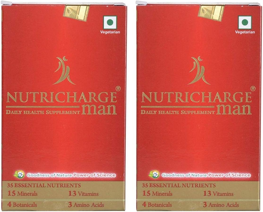Nutricharge Daily Health Suppliment Tablet For Men (Pack Of 2)