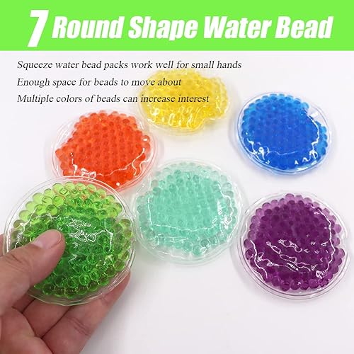 Miniatura 3 de Paquetes de hielo pequeños, bolsas de hielo Boo Boo para lesiones, reutilizables, paquetes fríos y calientes, compresas frías a granel para aliviar