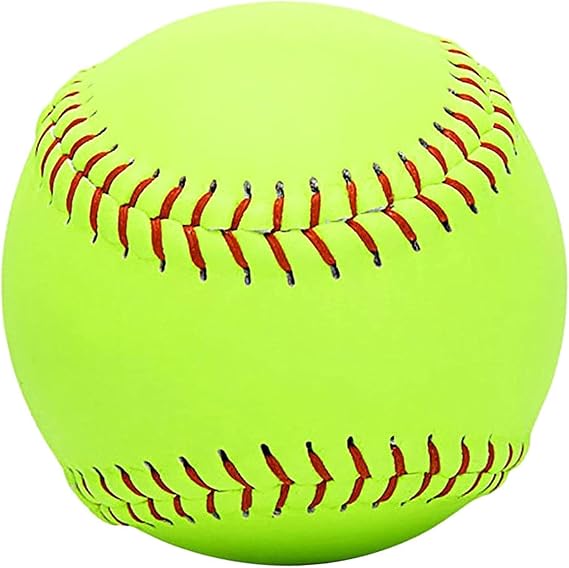 Practice Softballs Sports Practice Softballs 12Inch Official Size Outdoor Sports Skills Offers Excellent Texture And Leather Covered Training Ball For Games Baseball