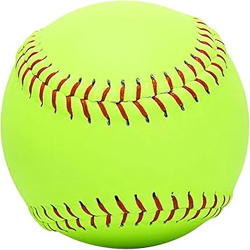 Practice Softballs Sports Practice Softballs 12Inch Official Size Outdoor Sports Skills Offers Excellent Texture And Leather Covered Training Ball For Games Baseball